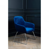 Nexus Blue Fabric Chair