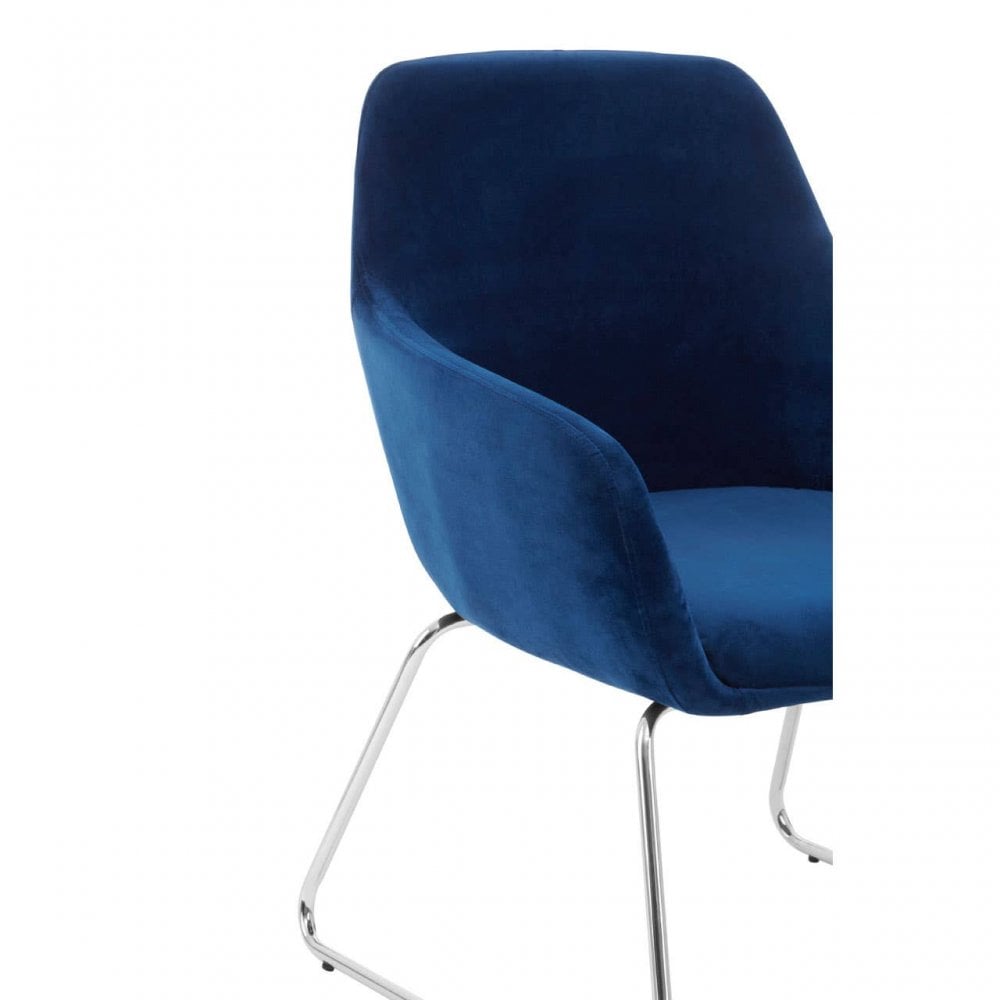Nexus Blue Fabric Chair