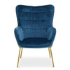 Nexus Blue Velvet Chair