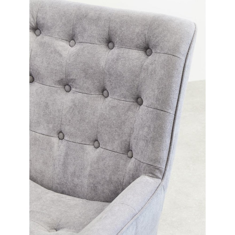Nexus Grey Curved Chair
