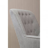 Nexus Grey Curved Chair