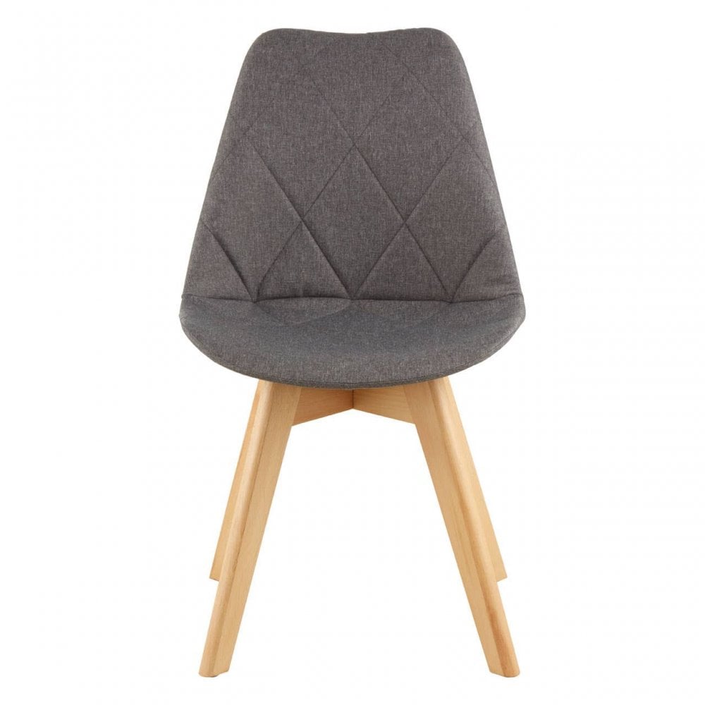 Nexus Grey Diamond Pattern Dining Chair
