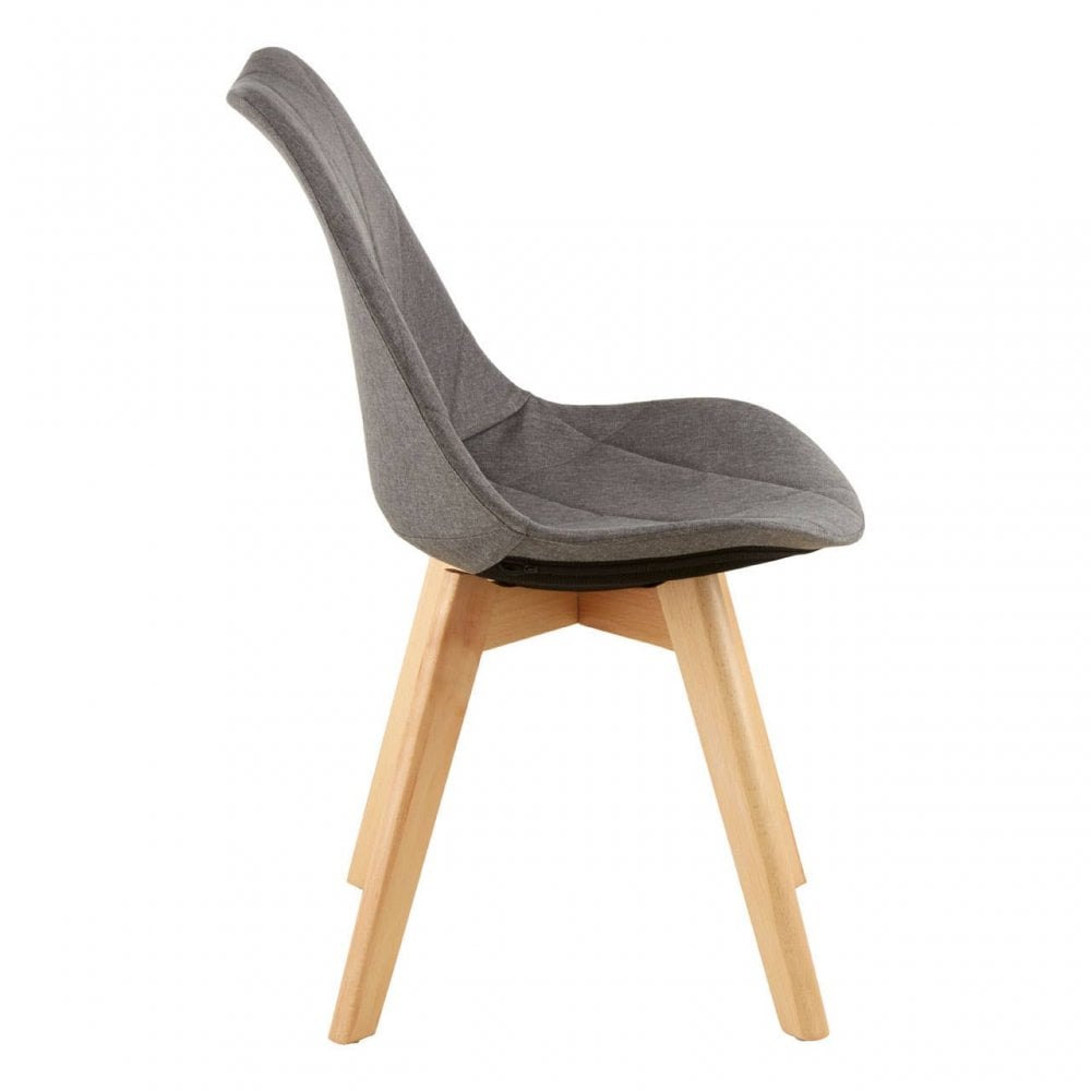 Nexus Grey Diamond Pattern Dining Chair