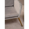 Nexus Grey Velvet Armchair