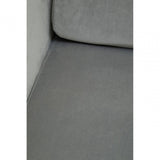 Nexus Grey Velvet Armchair