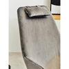 Nexus Grey Velvet Rocking Chair