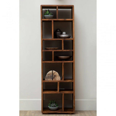 Valora Sheesham Wood Shelf Unit