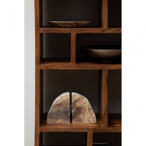 Valora Sheesham Wood Shelf Unit