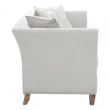 Solace Three Seat Grey Fabric Sofa