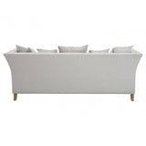 Solace Three Seat Grey Fabric Sofa