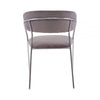Mink Channel Chrome Finish Dining Chair
