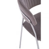 Mink Channel Chrome Finish Dining Chair