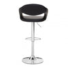 Tawny Faux Leather Bar Chair