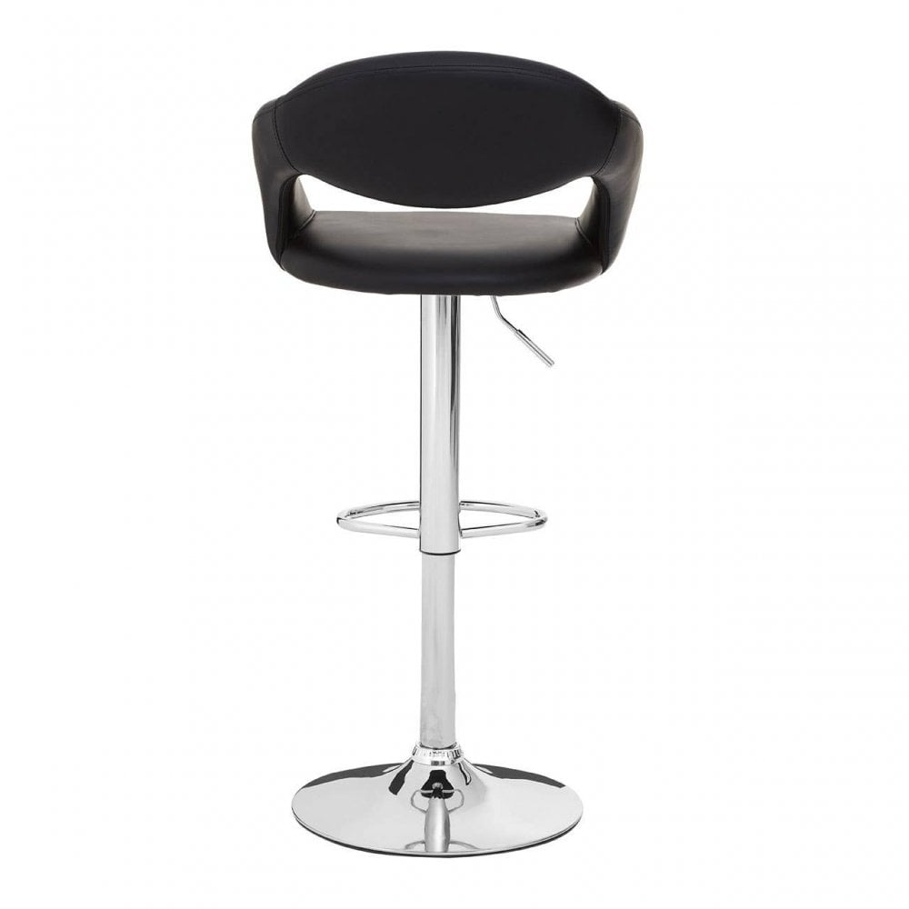 Tawny Faux Leather Bar Chair