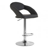 Tawny Faux Leather Bar Chair