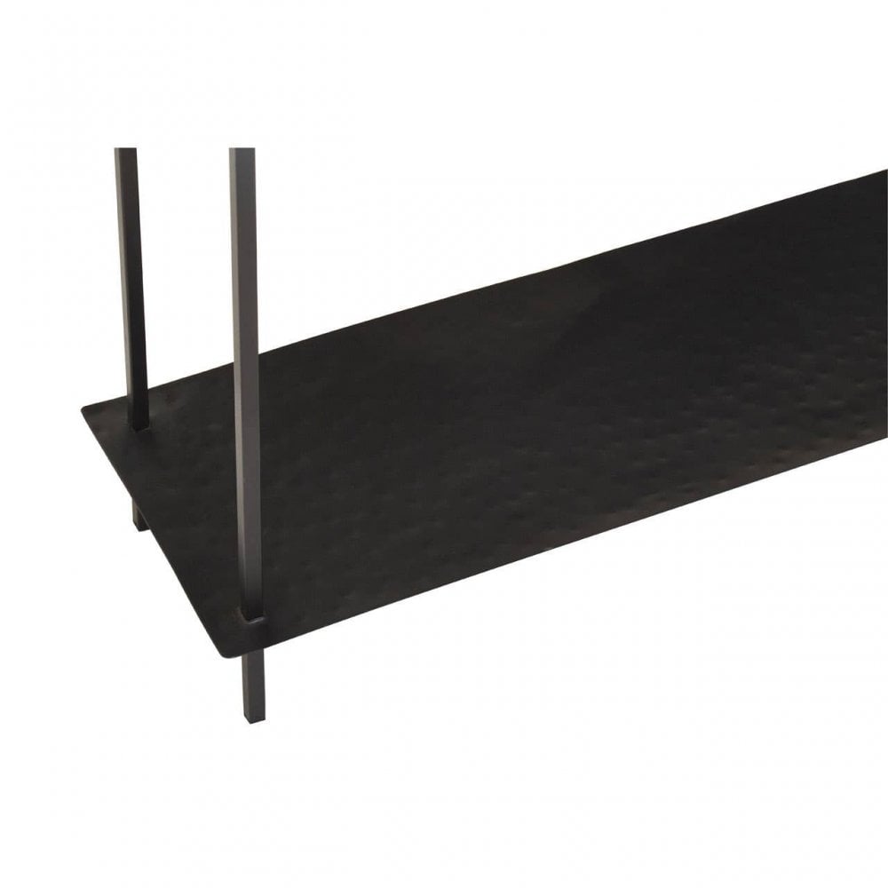Titan Black Marble Console Table