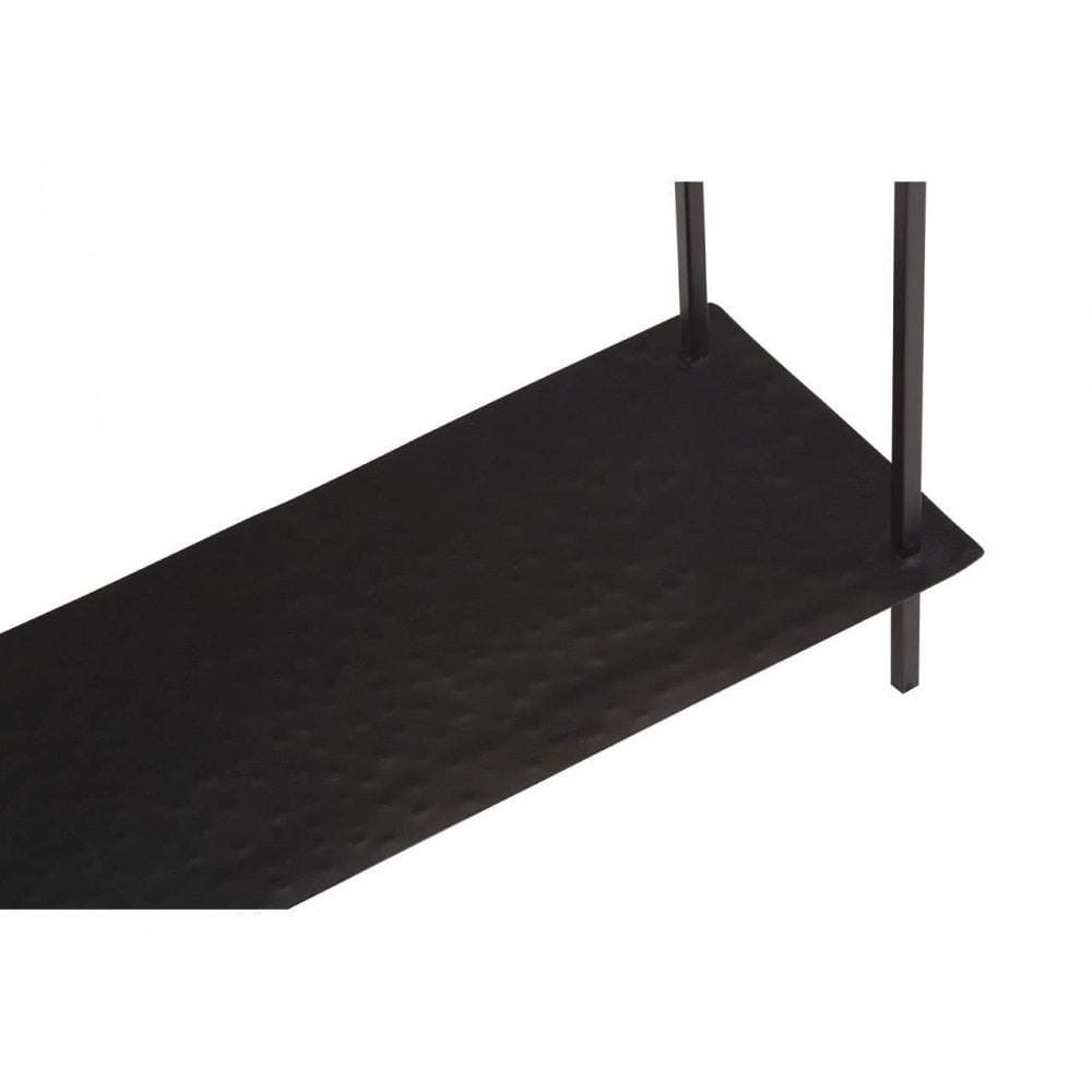 Titan Black Marble Console Table