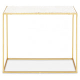 Titan Gold Finish Console Table