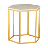 Titan Hexagonal Side Table