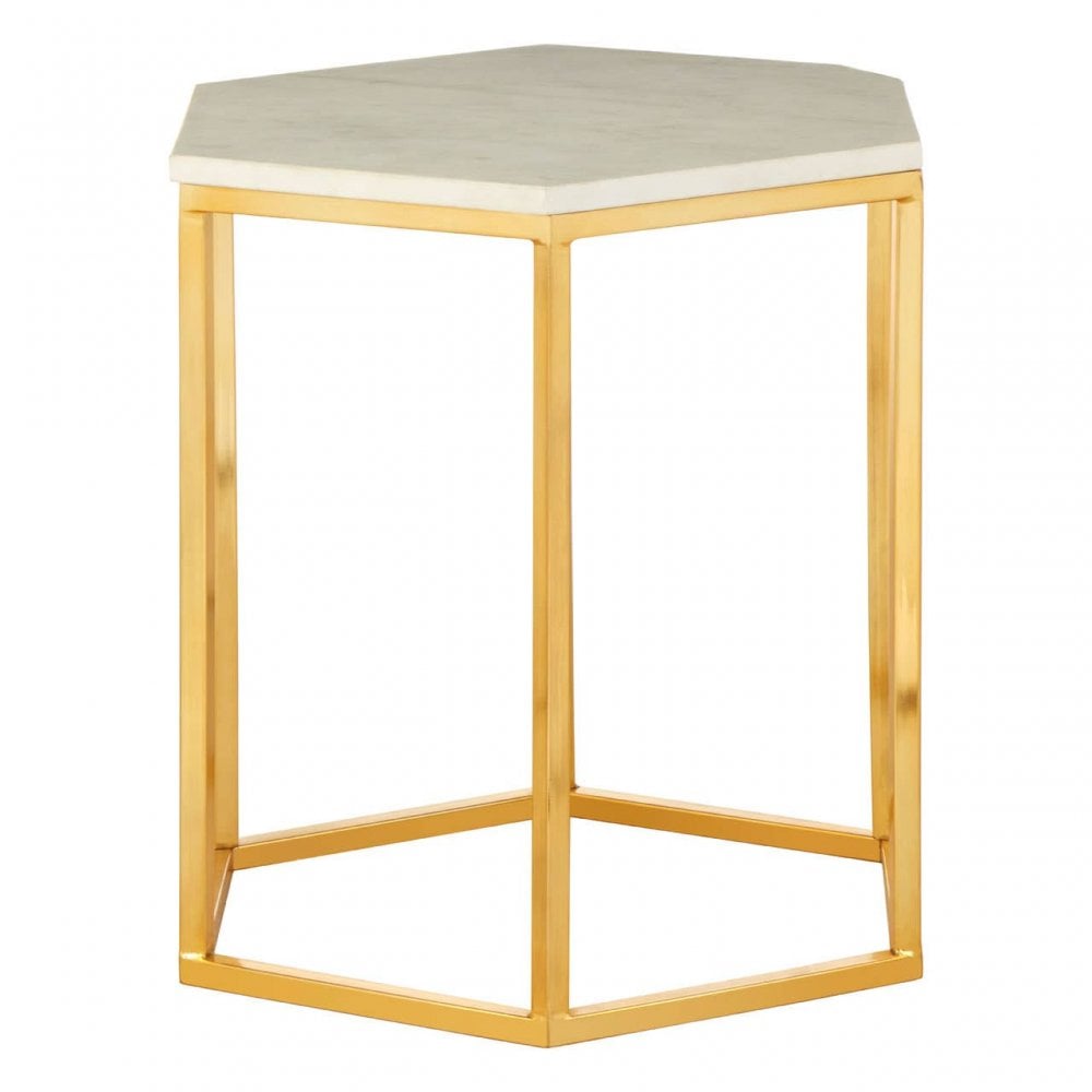 Titan Hexagonal Side Table