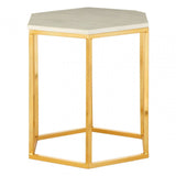 Titan Hexagonal Side Table