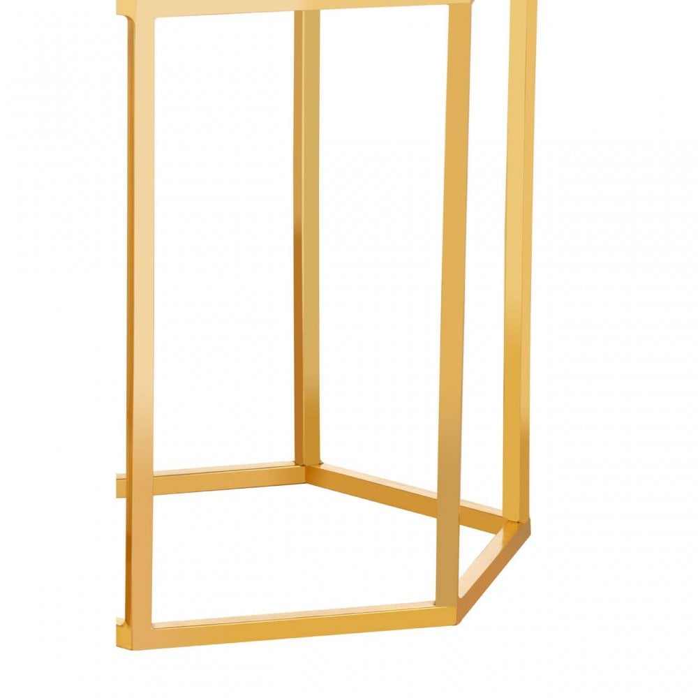 Titan Hexagonal Side Table