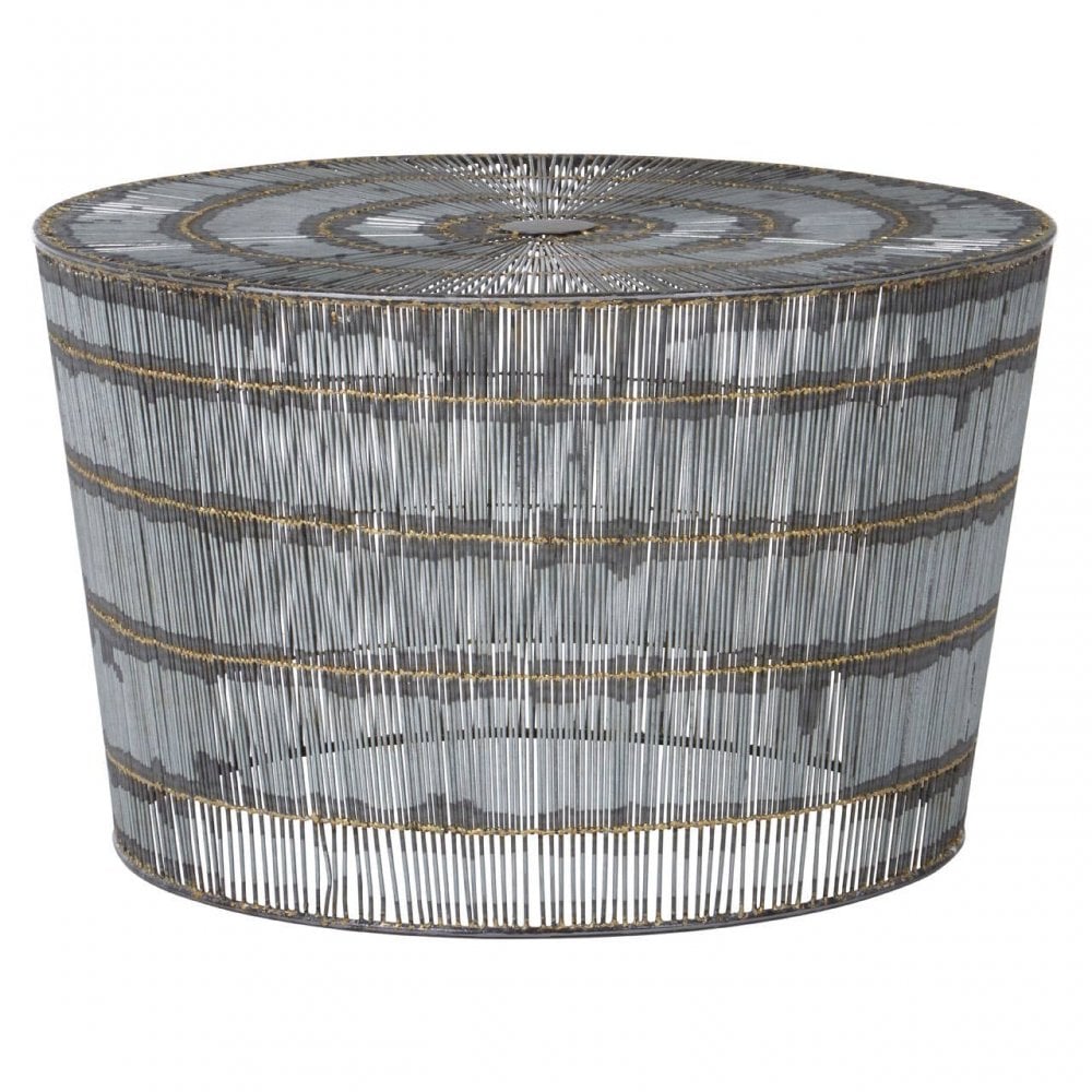 Titan Natural Wireframe Coffee Table