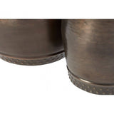 Titan Set of Two Drum Style Side Tables