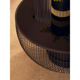 Edge Black Glass Coffee Table
