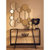 Edge Contemporary Grey Glass Console Table