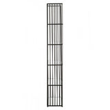 Edge Five Tier Black Bookshelf