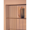 Edge Five Tier Black Bookshelf