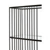 Edge Five Tier Black Bookshelf