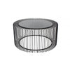 Edge Round Glass Coffee Table