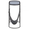 Edge Grey Glass Side Table