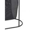 Edge Grey Glass Side Table
