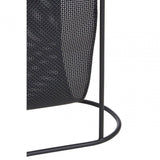 Edge Grey Glass Side Table