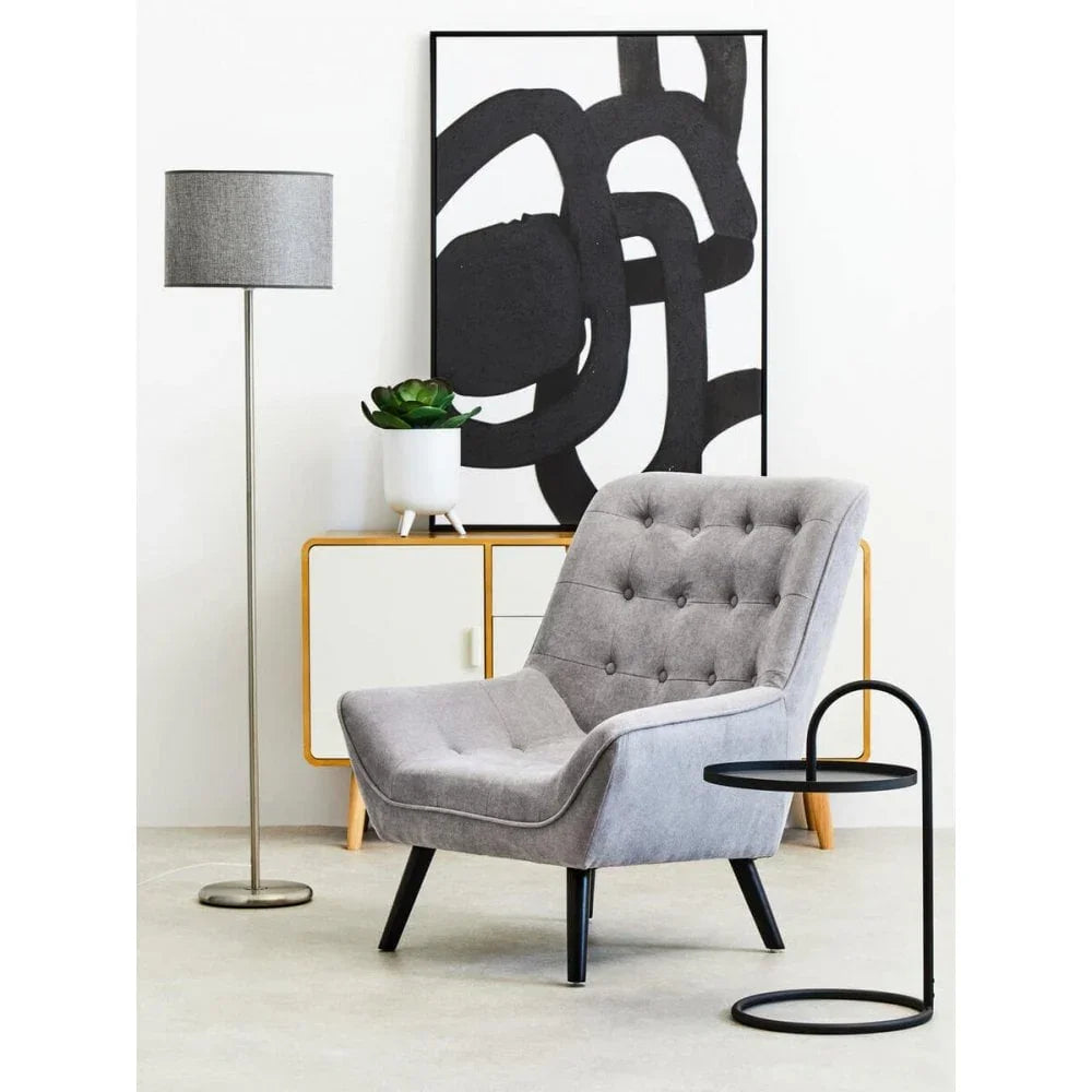 Orion Black Hanging Top Side Table