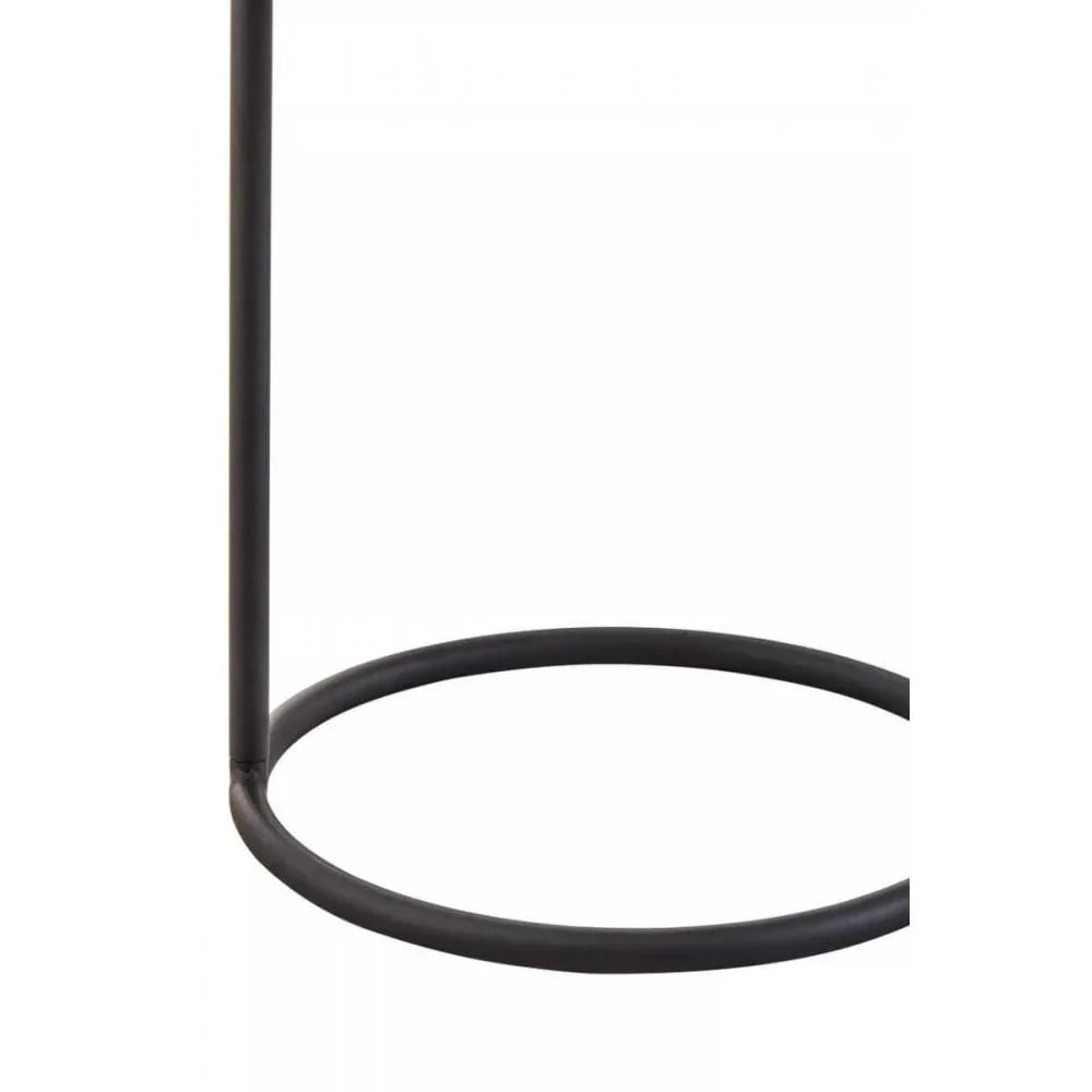 Orion Black Hanging Top Side Table