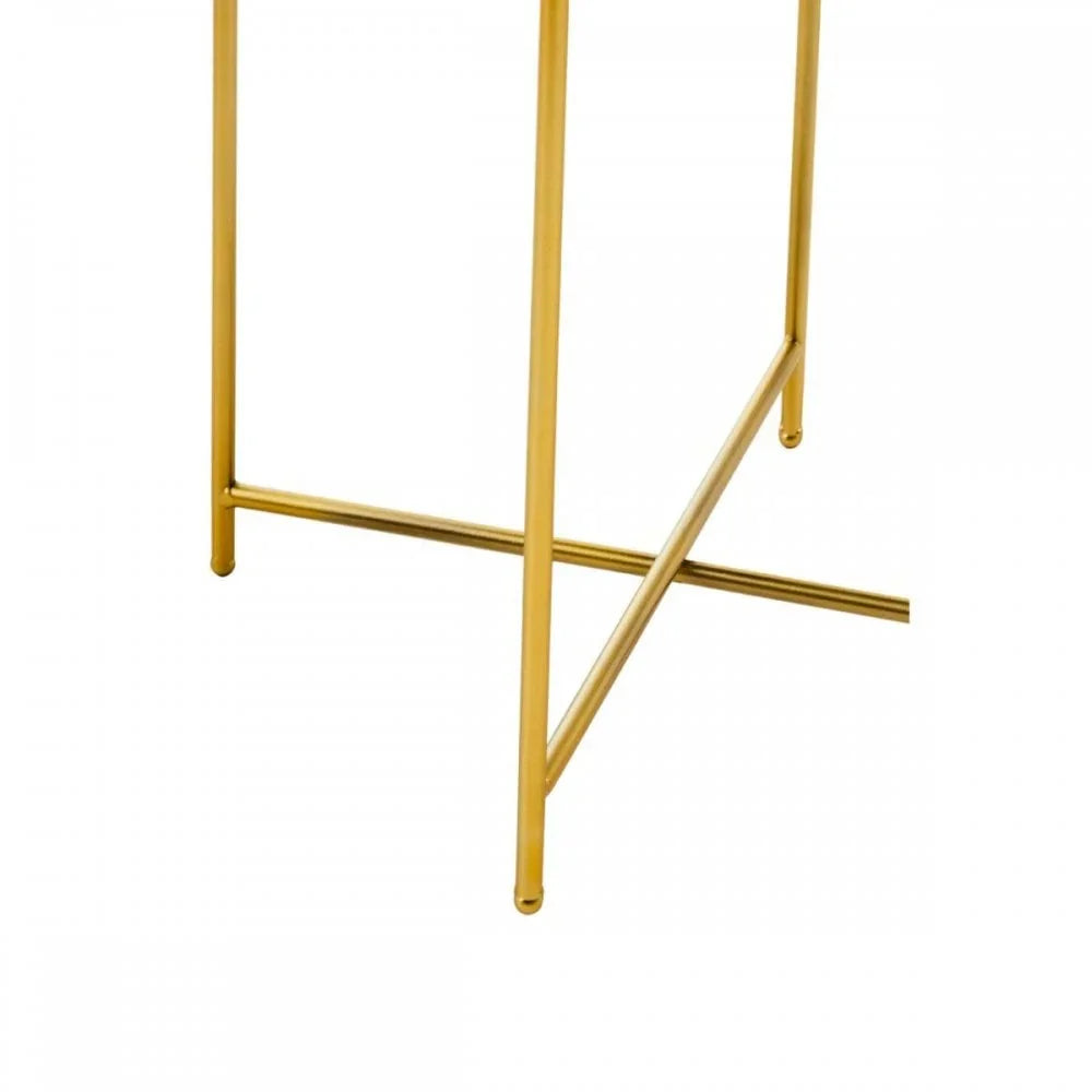 Orion Black Top Side Table