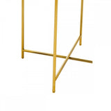 Orion Black Top Side Table