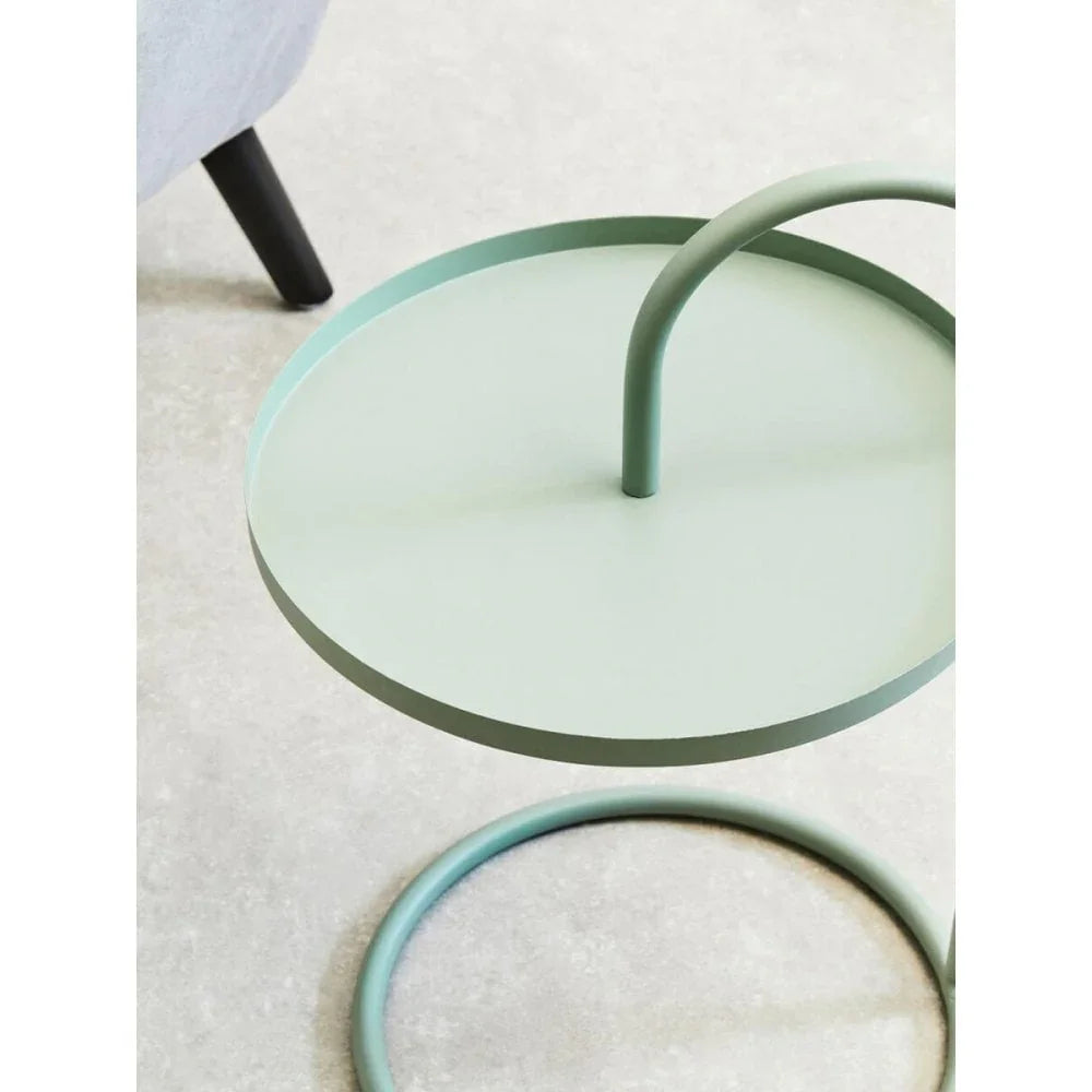 Orion Green Hanging Top Side Table