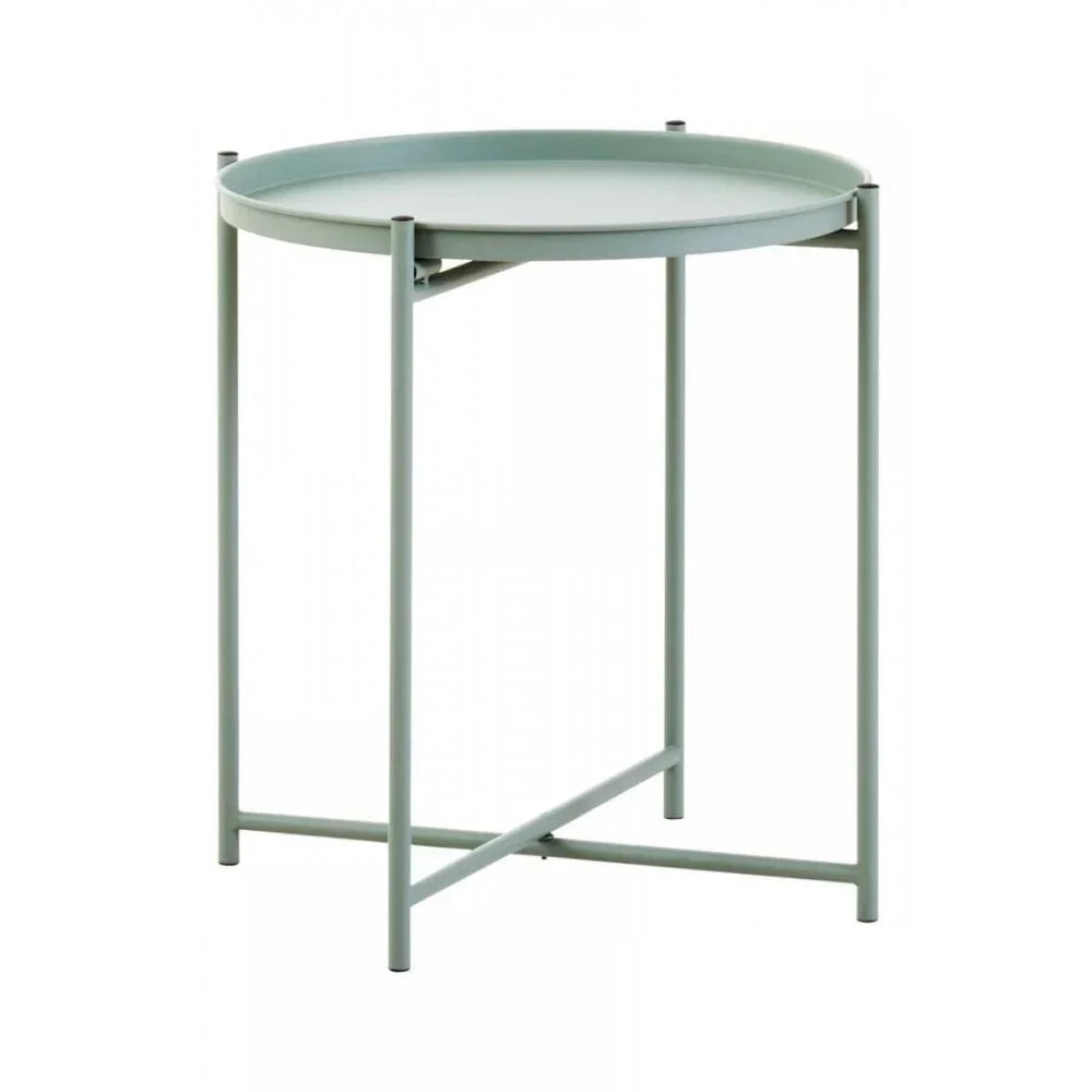 Orion Green Iron Side Table