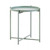 Orion Green Iron Side Table