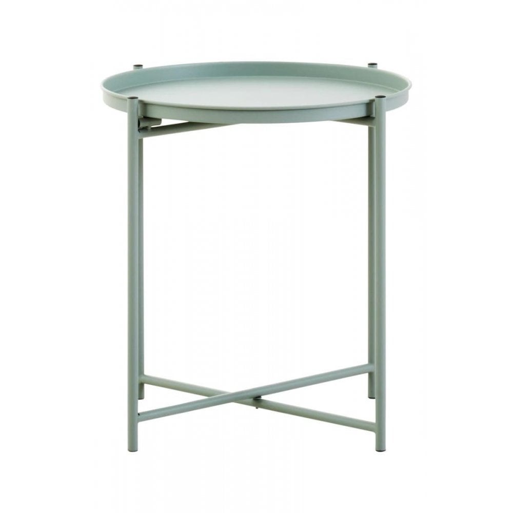 Orion Green Iron Side Table