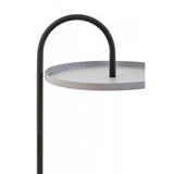 Orion Grey &amp; Black Hanging Top Side Table