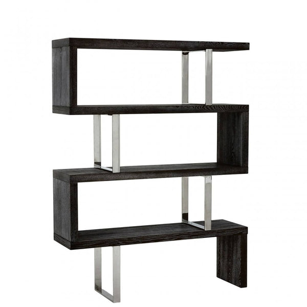 Oakwood 4 Tier Shelf Unit