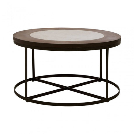Vero Side Table With Latticed Base