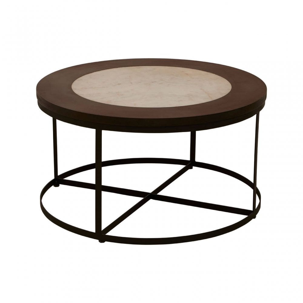 Vero Side Table With Latticed Base
