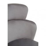 Vero Grey Velvet Chair